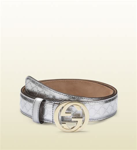 gucci silver buckle|Gucci belt silver buckle men's.